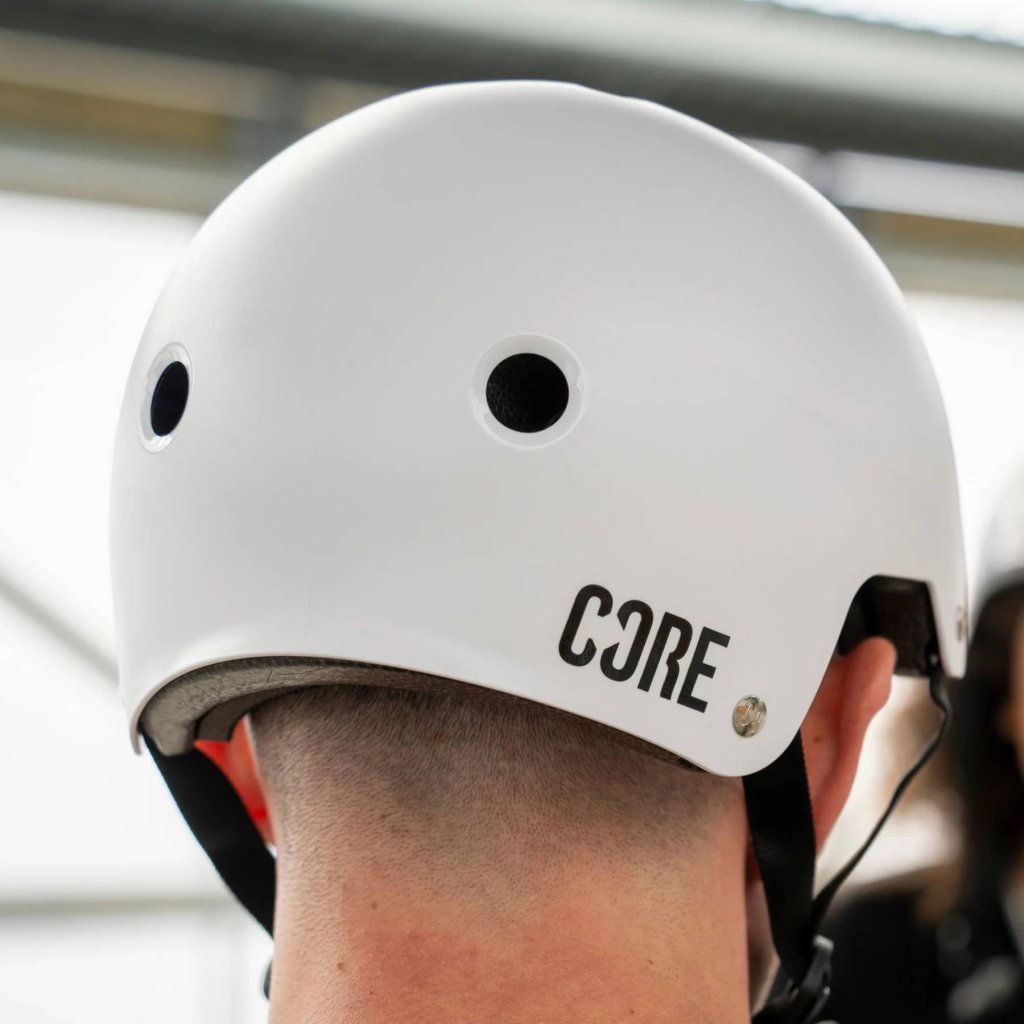 CORE - Action Helmet - White - helma  na freestyle koloběžky